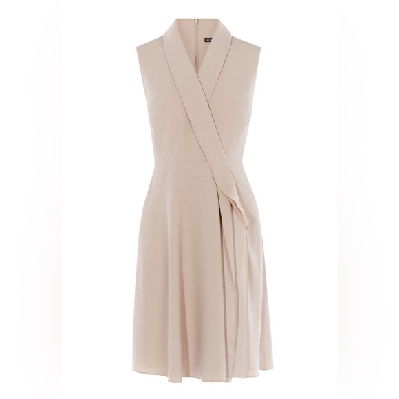 Karen Millen Ruffle-front Wrap Dress - Picture 5 of 12
